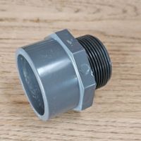 Verschraubung Innen-Dm 50 mm glatt; Aussengewinde 1 1/2"