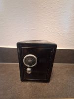 Spardose / Mini Tresor mit Zahlenschloss, Schwarz
