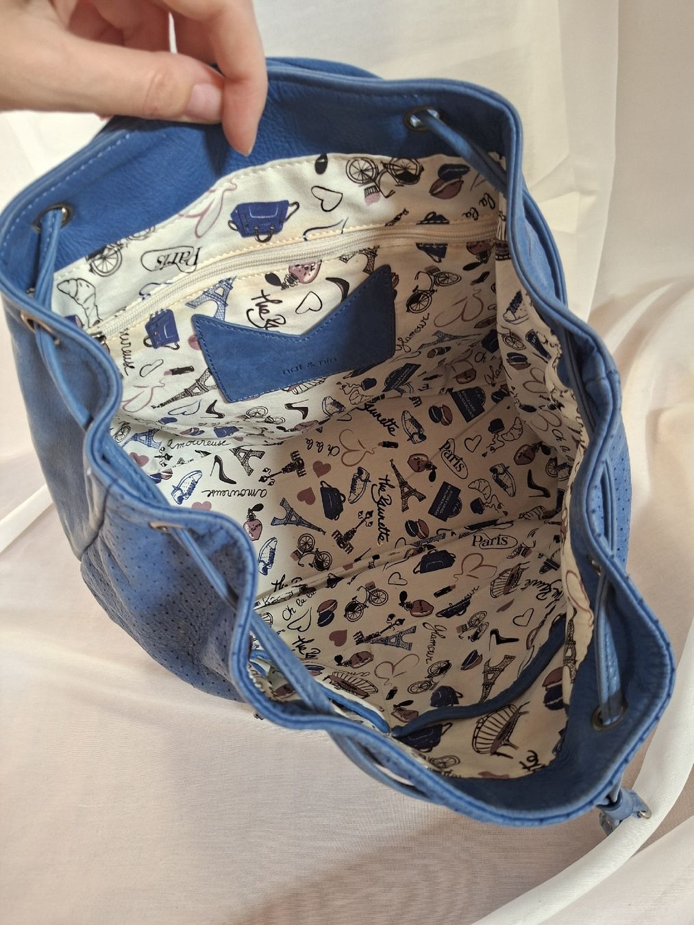 Zaini: Sac à dos Nat & Nin en cuir – Usato da Lausanne venduto da Super-cerise 6