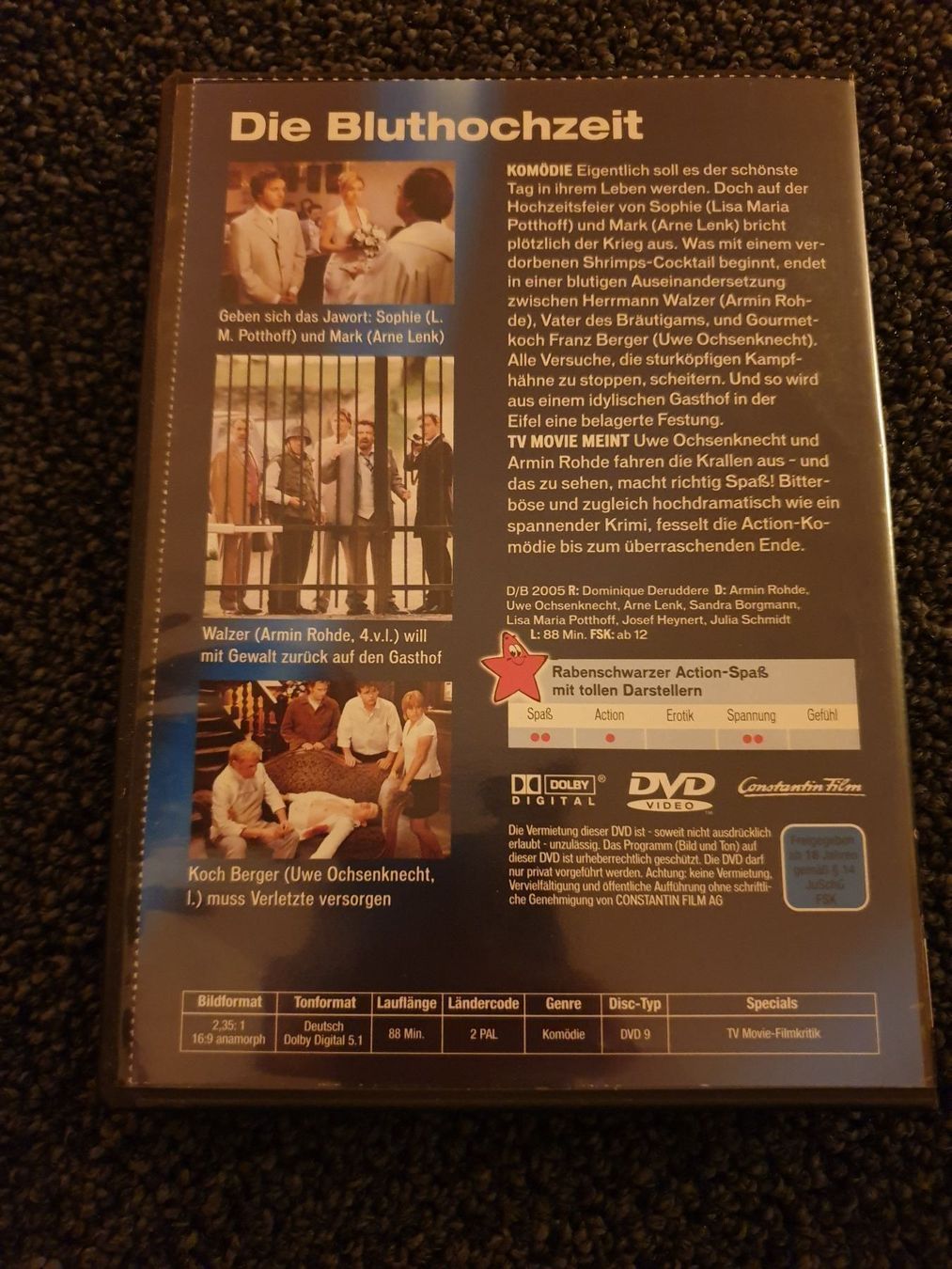 Tutti i DVDs: DIE BLUT HOCHZEIT (2164) – Usato da Ruswil venduto da Ruck.Zuck. 1