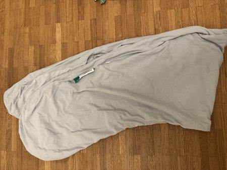 Theraline nursing pillow cover blue used condition