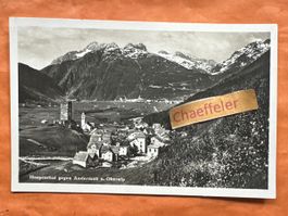 Alte Ansichtskarte Hospental gegen Andermatt, guter Zustand!