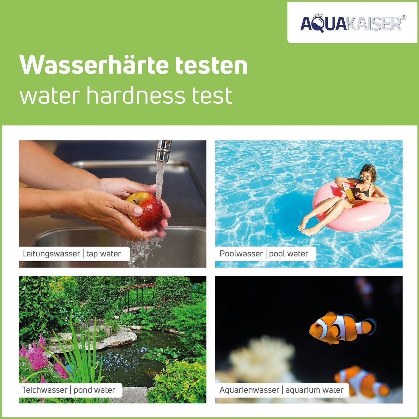 Altro per la casa: Wasserhärte testen und messen – Nuovo e nell'imballaggio originale da Steinmaur venduto da umweltcheck 4