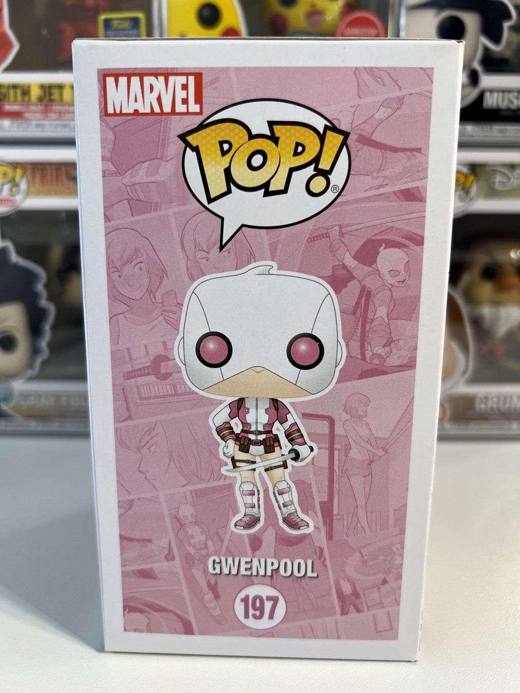 Funko Statuette: Funko POP! Marvel Gwenpool Masquée avec Epée – Nuovo e nell'imballaggio originale da Le Mouret venduto da perfectbijou 1