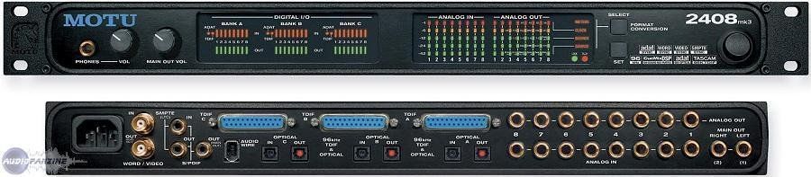 Attrezzatura per studi di registrazione: Mythical MOTU 2408 Mk3 Audio Interface – Usato da Vevey venduto da Traise