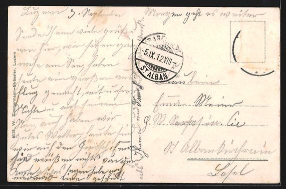 Cartoline postali: AK Luzern, Schweizerhofquai mit Pilatus – Usato da Berlin venduto da bartko-reher 1