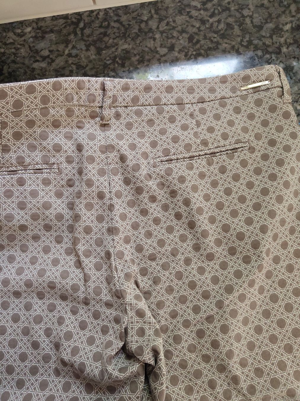 Pantaloni: Damenhose MAC grau gemuster Gr.44/46 – Usato da Schwarzenburg venduto da Budi58 4