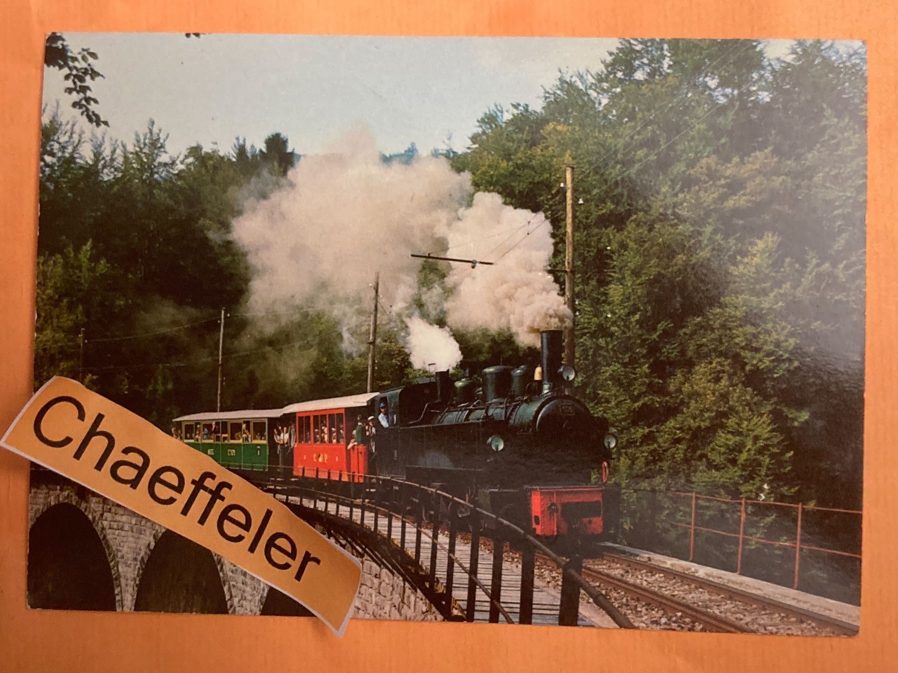Cartes postales: Viaduc de la Bain de Clarens – D'occasion à Zürich par Chaeffeler