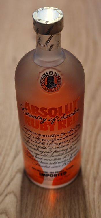 Absolut Ruby Red, Limited Edition, 1 Liter, ungeöffnet! (Neu (gemäss ...