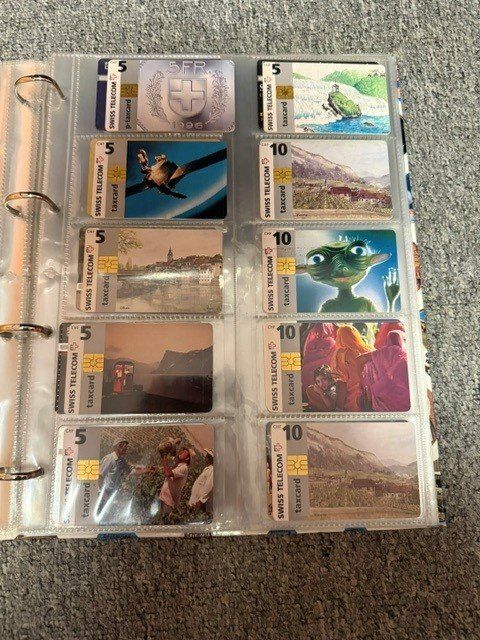 Schede telefoniche: Bundle 91 Swiss Tax Cards – Usato da Chiggiogna venduto da TheLegend88 7