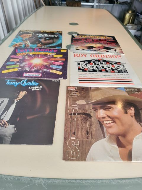 Dischi in vinile: 4 Schalplatten , Elvis , Roy lets Dance, Orbison, – Usato da Andelfingen venduto da Flippi64