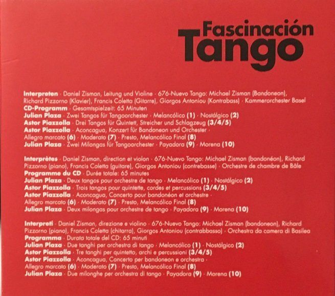 CD: Fascinación Tango – Usato da Grüningen venduto da azulverde 1