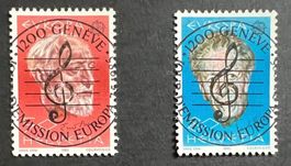 CH-Marken 1985 Vollstempel Ersttag gestempelt