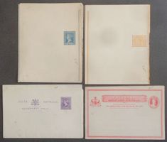 VICTORIA, SOUTH AUSTRALIA, QUEENSLAND: Postal Stationaries *