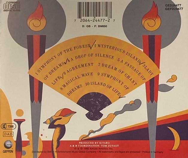 CD: Kitaro – Dream – Usato da Grüningen venduto da azulgris 1