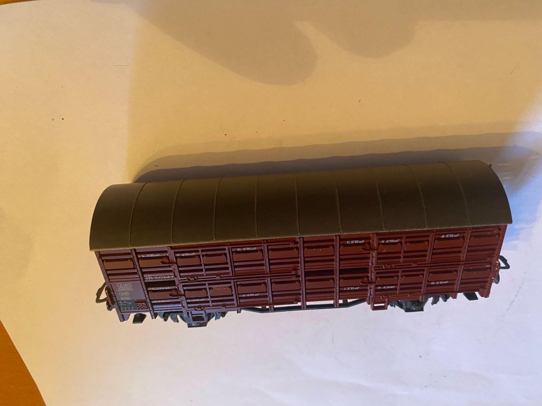 Roco Modellini di ferrovie: Roco 4308 Verschlagwagen der DB – Usato da Glattfelden venduto da gschneusig 1