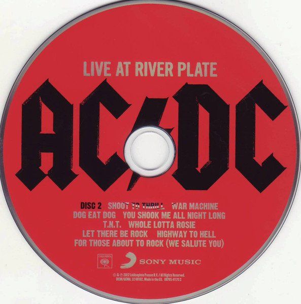 CD: AC/DC – Live At River Plate – Usato da Brittnau venduto da Zibu 3
