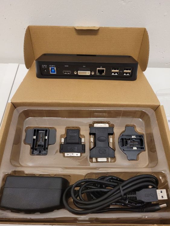Neuer Kensington SD 3600 Dual Video Laptop Docking Station (Neu und ...
