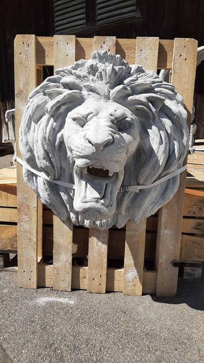 Betonfiguren Löwe, Gartenfiguren, Deco Kaufen auf Ricardo