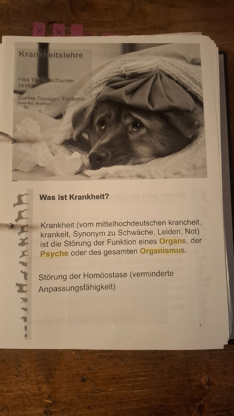 Documents: Skript FBA Tierheime Züchter  – D'occasion à Ebnat-Kappel par Aibur 1