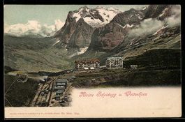 Kleine Scheidegg, Ortsansicht mit Wetter