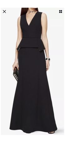 BCBG MAX AZRIA Black Gown, Size 4 - gala dress