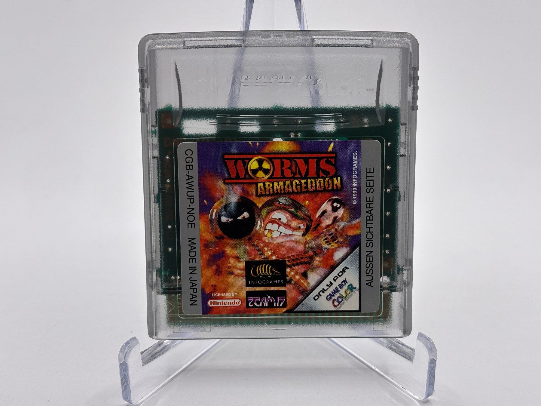 Nintendo Spiele: GBC - Worms Armageddon – Gebraucht aus Allschwil von Bullach