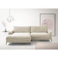 Ecksofa  Uptown in Cord Nature links