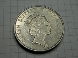 Hongkong 5 Dollar, 1989