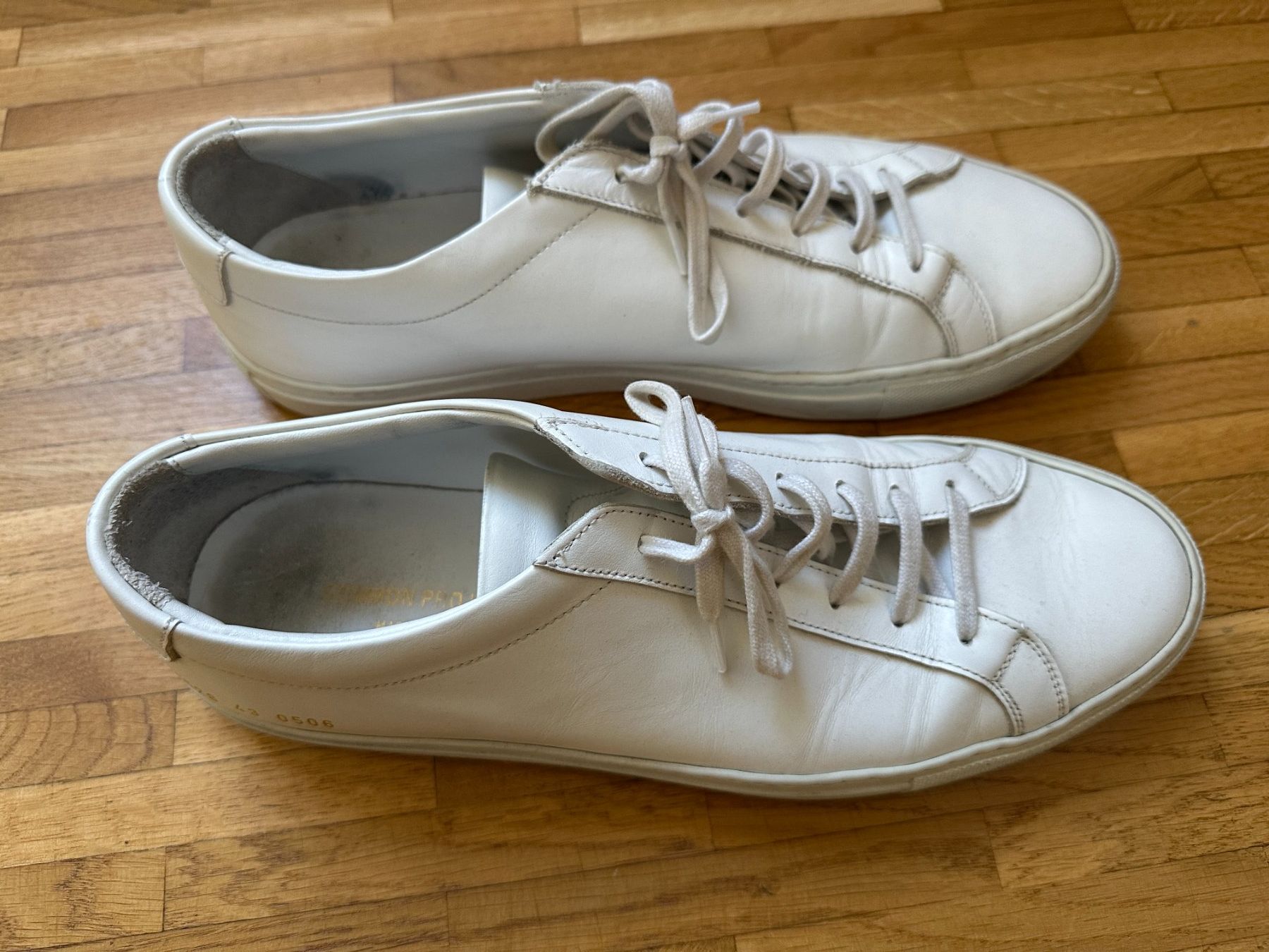 Scarpe da uomo: Common Projects Original Achille Low 1528 White 43 – Nuovo (secondo la descrizione) da Lausanne venduto da brixton 1