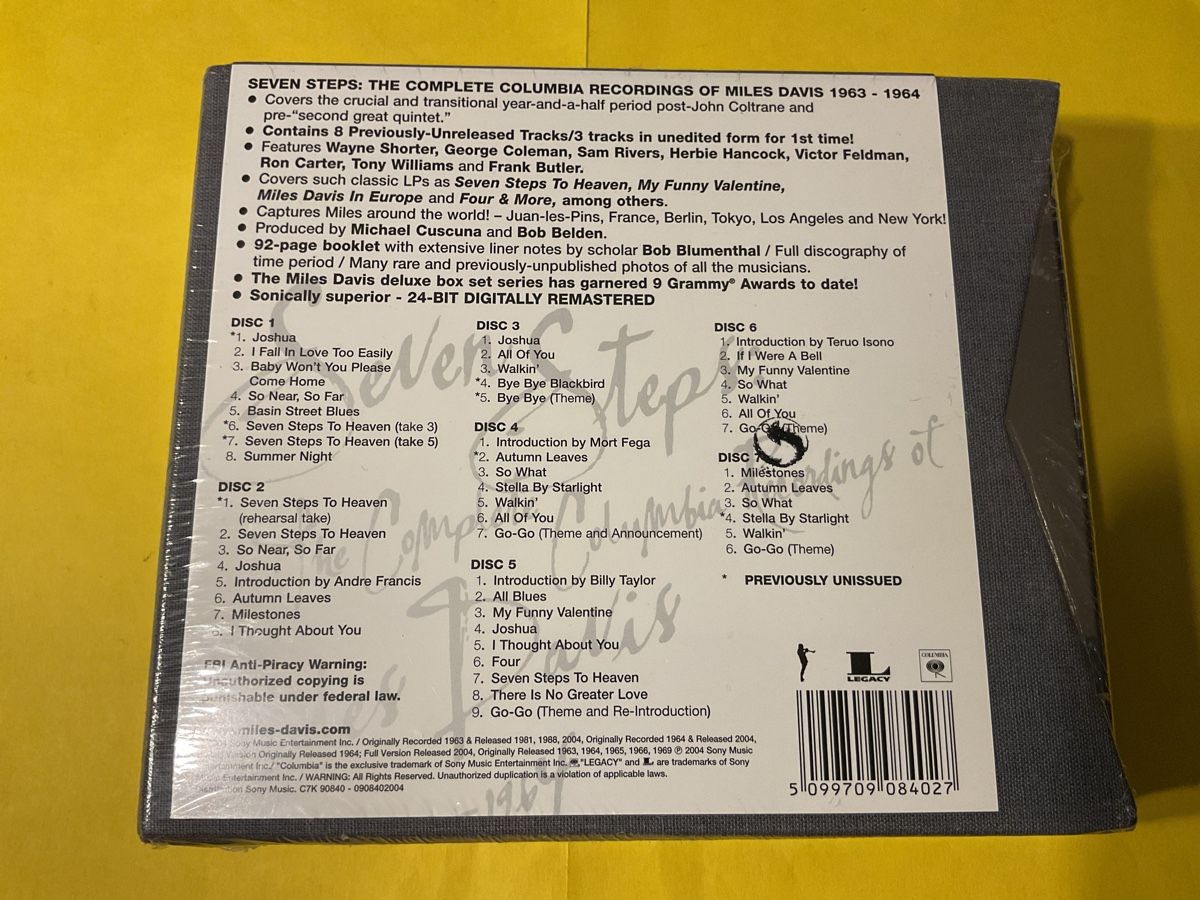 CDs: Miles Davis Seven Steps Box Set CD Neu OVP – D'occasion à Steinach par Quarkie 2