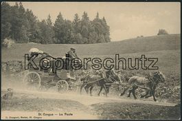 VD St. Cergue - Postkutsche