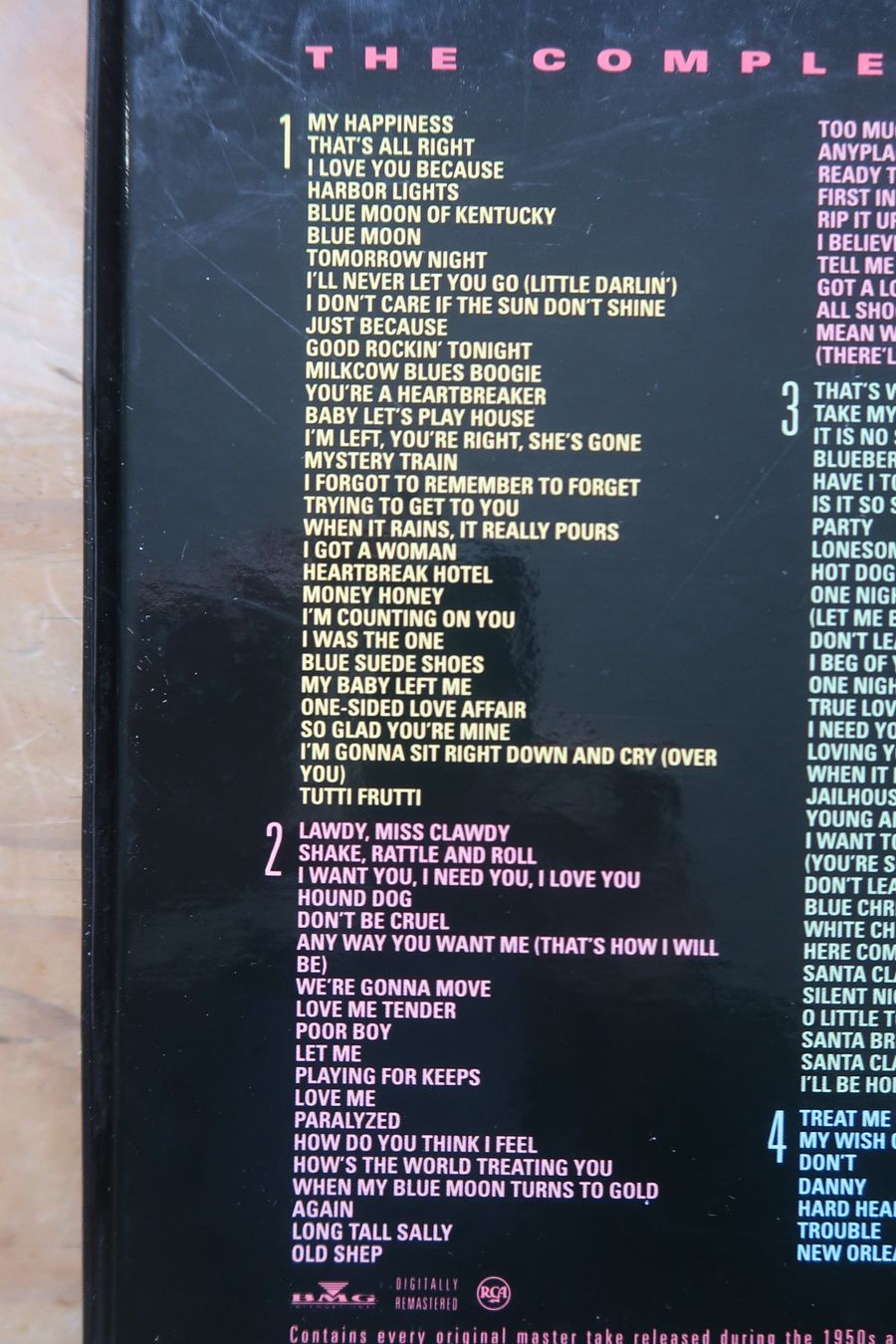 CD: ELVIS PRESLEY - THE COMPLETE 50'S MASTERS - 5x CD BOXSET – Usato da Basel venduto da Patiscat 3