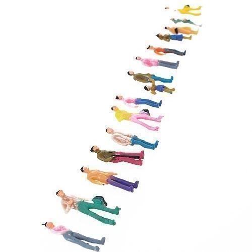 Modellini di ferrovie: 100x H0 Figuren Stehende Model Set – Nuovo (secondo la descrizione) da Thun venduto da nuonuoshop 3