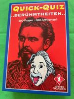 Quiz-Spiel "QUICK-QUIZ BERÜHMTHEITEN",  500 Fragen.