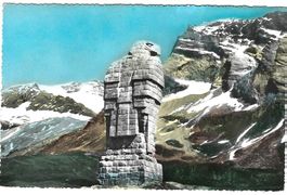 AK Simplon Adler Denkmal, 1961