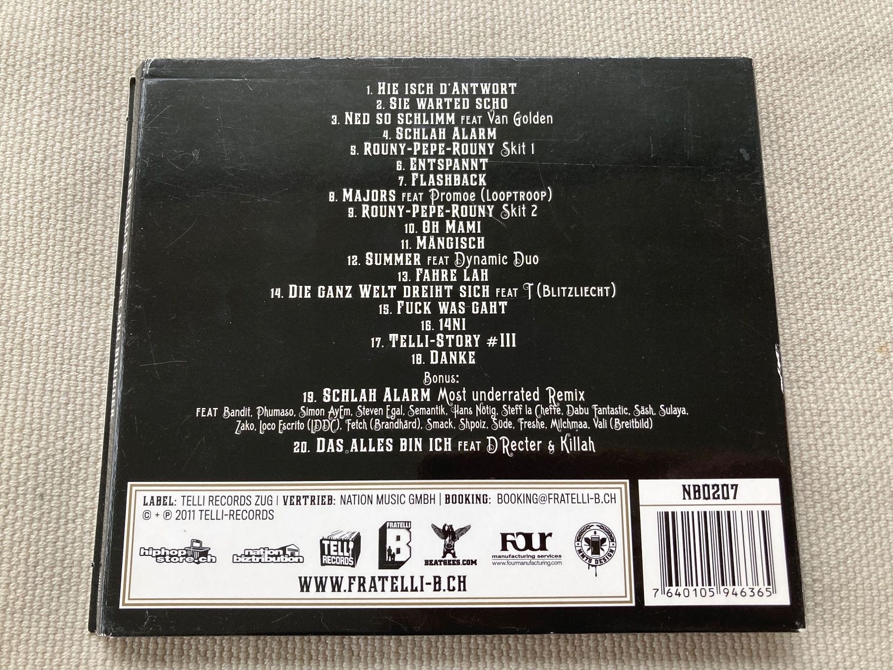 CD: CD, Fratelli B, Ich & min Brüeder – Usato da Baden venduto da Yoyo1 1