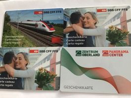 4 Geschenkkarten für Sammler