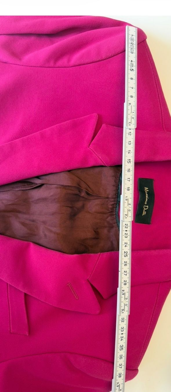 Massimo Dutti Giacche: Massimo Dutti Damen Blazer, Gr. M, Pink – Usato da Richterswil venduto da Client00 5