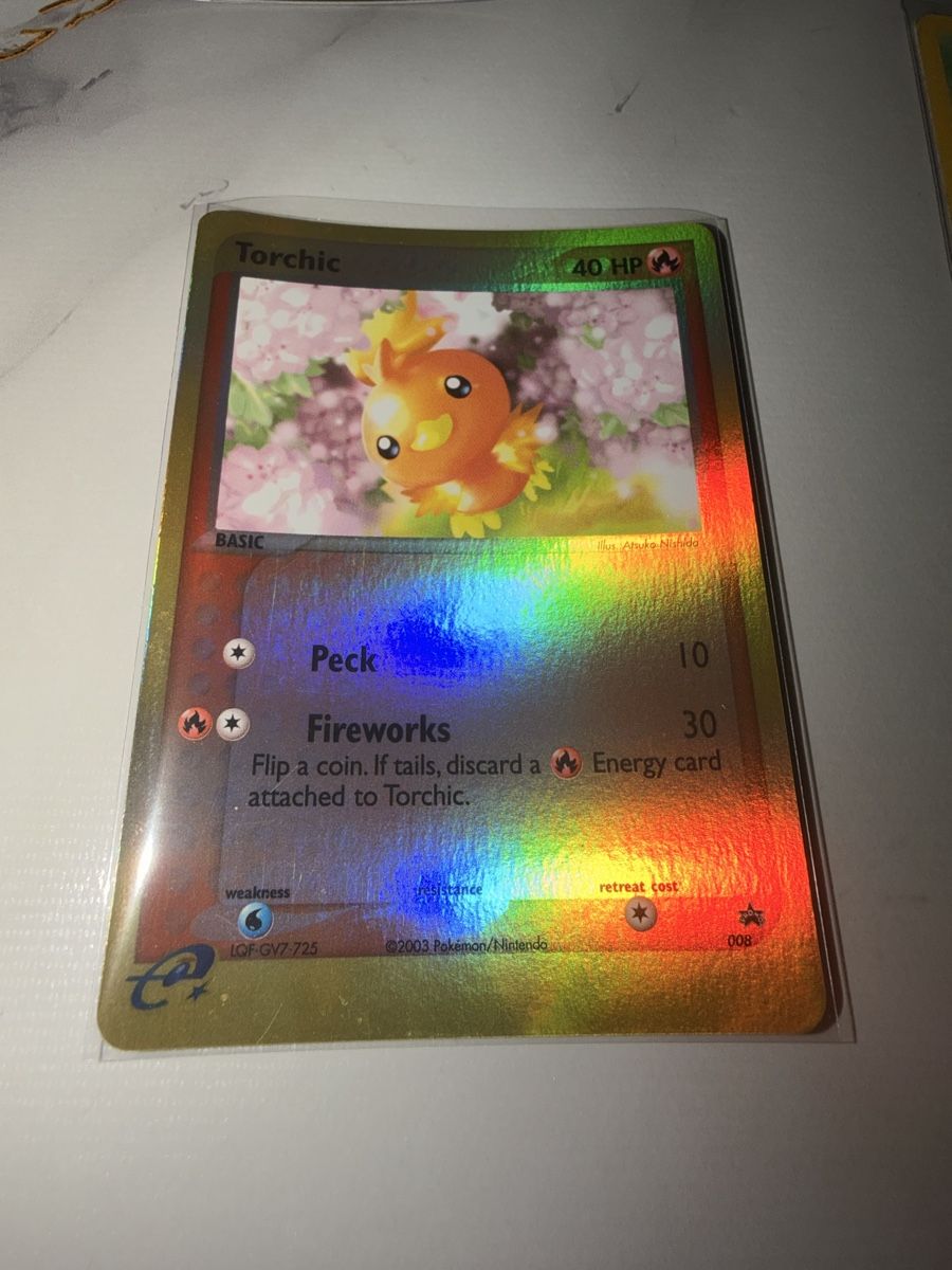 Pokémon Carte collezionabili: Pokemon Torchic Reverse Holo Promo – Usato da Massagno venduto da pokecoach 2
