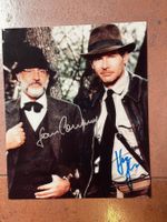 Originalautogramm von Indi Jones Sean Connery+Harisson Ford