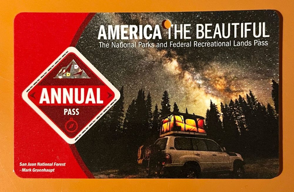 Nationalpark Annual Pass - America The Beautiful (Gebraucht) in