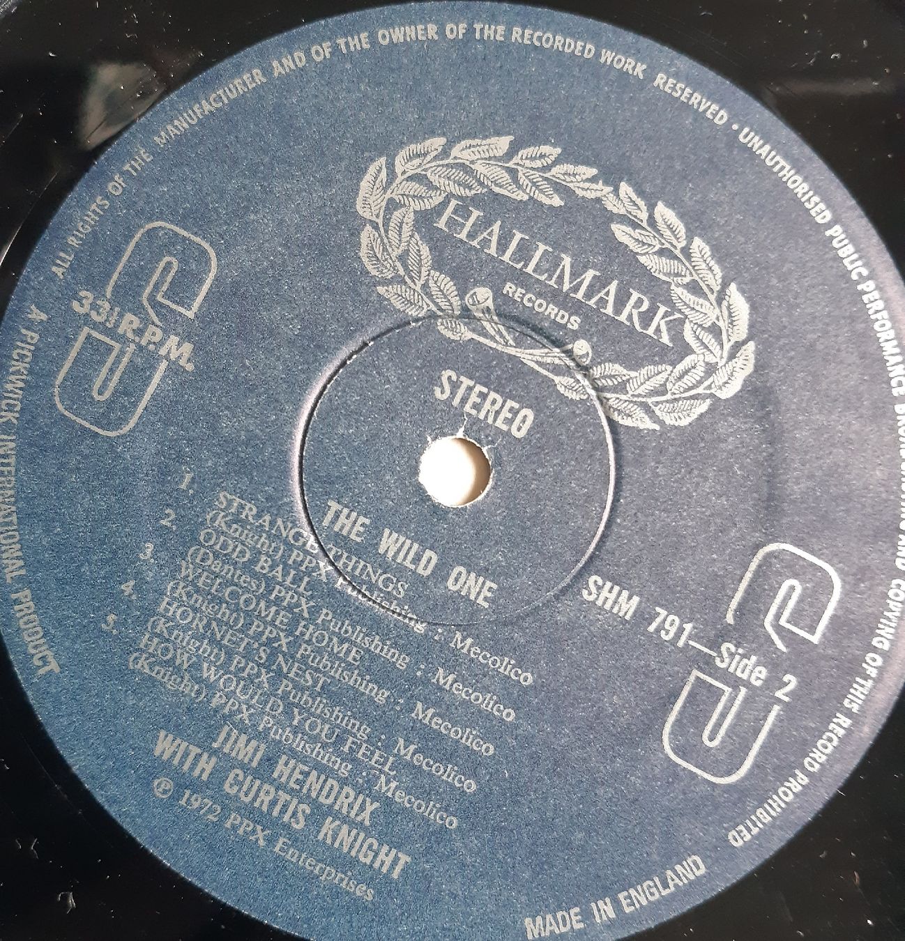 Dischi in vinile: Jimi Hendrix - The Wild One – Usato da Frick venduto da kyb_yq8h 3