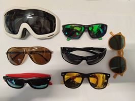 Lot Sonnenbrillen zum Teil neu