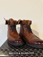 Melvin & Hamilton Winter Boots Gr. 44 Braun Leder Top!