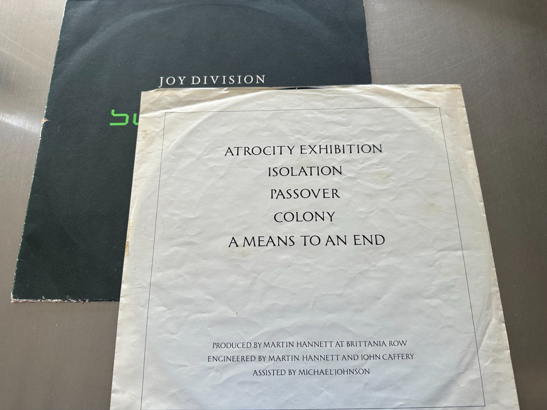 Schallplatten: JOY DIVISION LP SUBSTANCE - 1977-1980 – Gebraucht aus Sion von jaipur1401 3