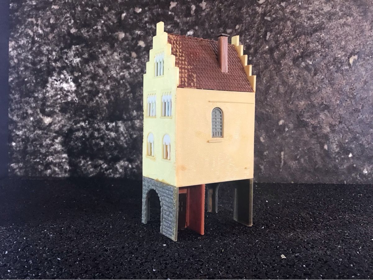Kit di modellismo & Modellini statici: MODELL GEBÄUDEHAUS  – Usato da Männedorf venduto da Spezial-Modelle 1