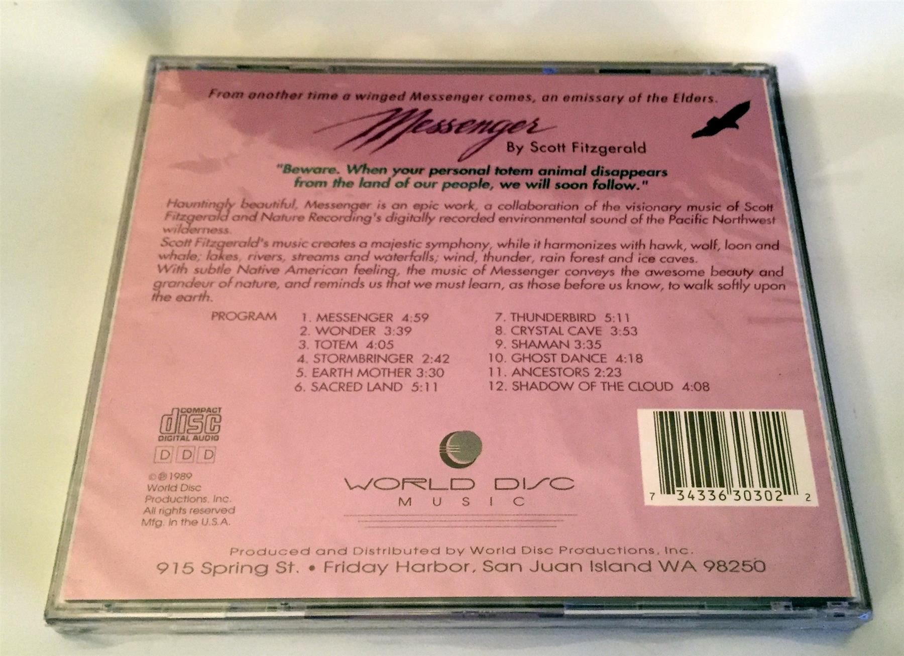 Dischi in vinile: Scott Fitzgerald Messenger Nature Record – Nuovo e nell'imballaggio originale da Genève venduto da Cockattoo 3