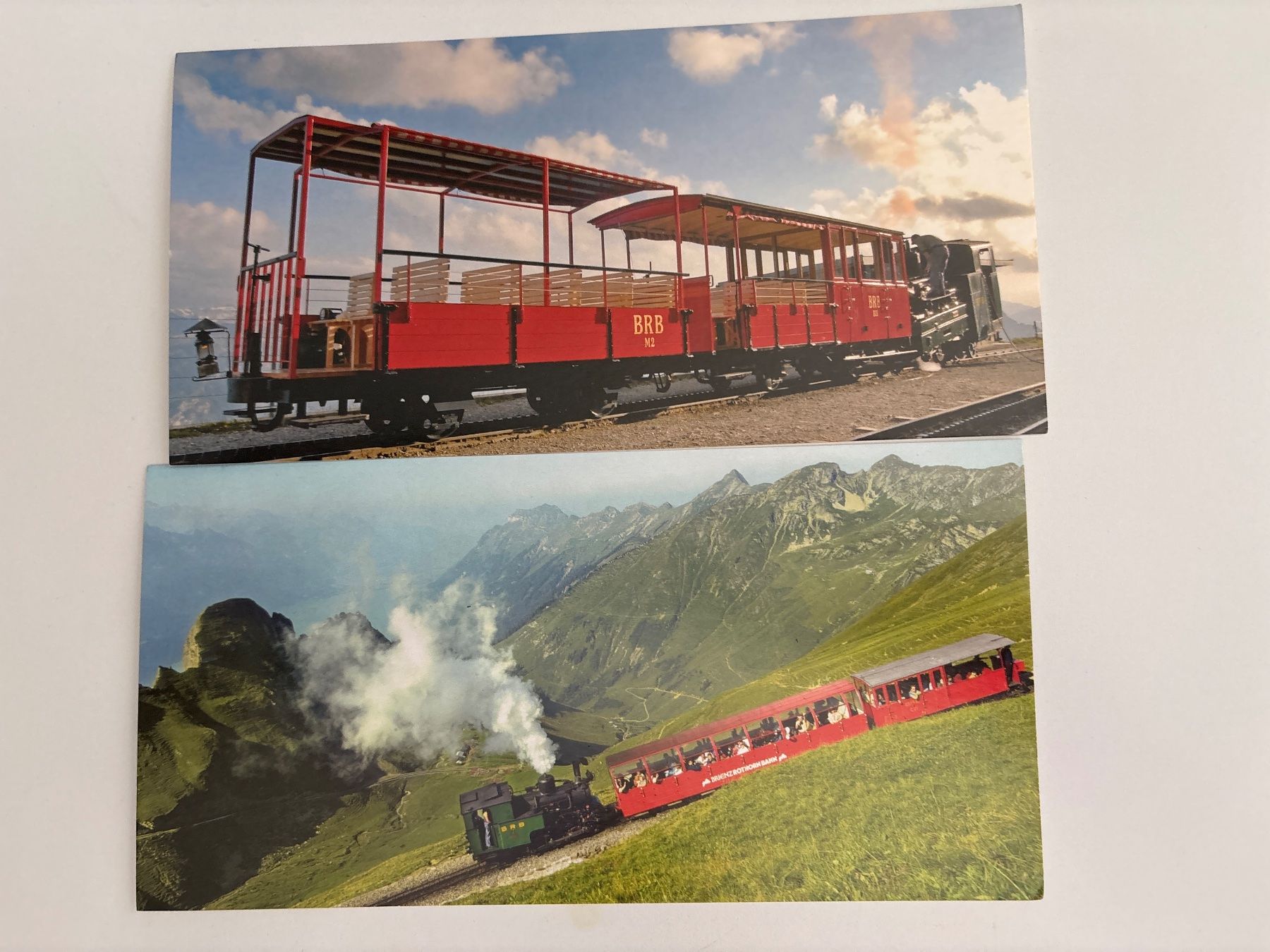 Cartoline postali: 2 alte Ansichtskarten Brienz Rothorn Bahn, Top Zustand – Nuovo (secondo la descrizione) da Zürich venduto da b.fabio