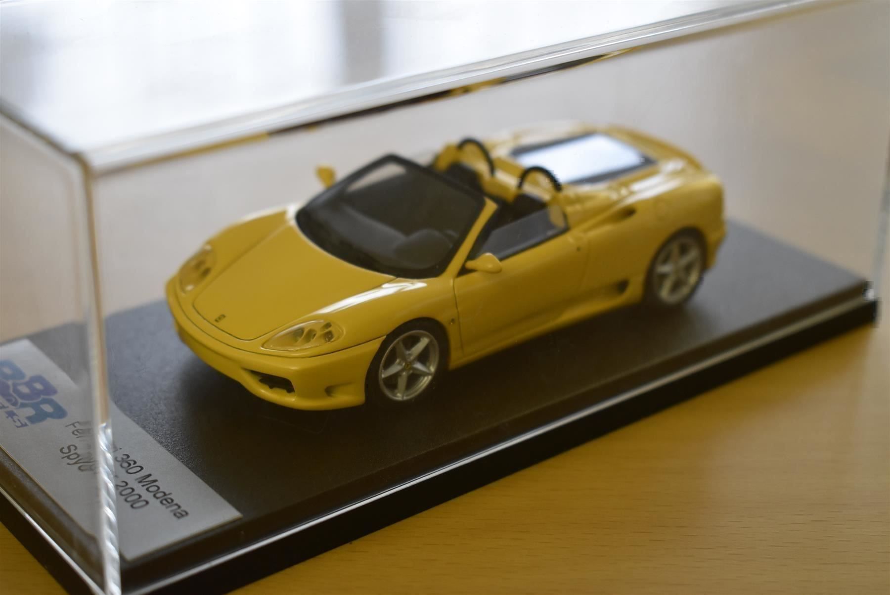 Modellautos: 1/43 Ferrari 360 Spider offen gelb – Neu und originalverpackt aus Stein AR von Krabbe2